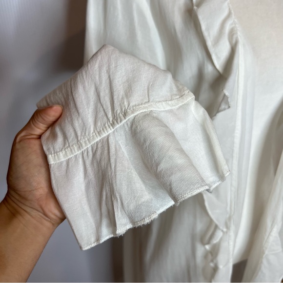 APRIL CORNELL Cotton Blend Lightweight Duster. Size Medium - Picture 4 of 6